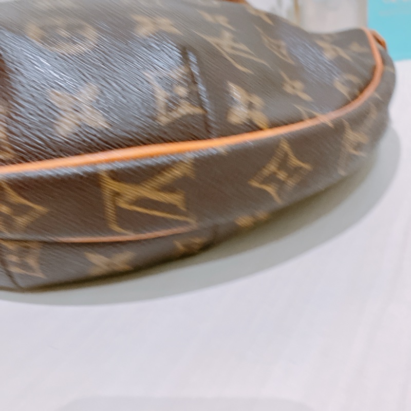 TK1786 Louis Vuitton路易威登老花豌豆包半月包 Monogram Pochette Croissant-33