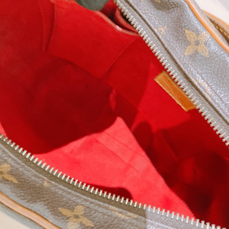 TK1786 Louis Vuitton路易威登老花豌豆包半月包 Monogram Pochette Croissant-54