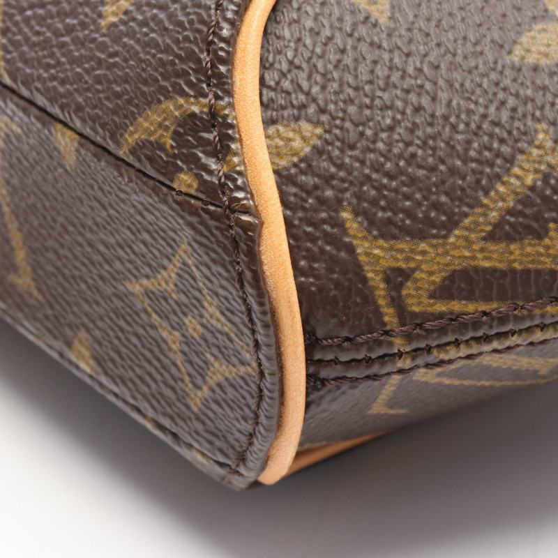 LOUIS VUITTON 迷你橢圓形手拿包 M51129 Monogram 帆布皮革 二手 女士-5