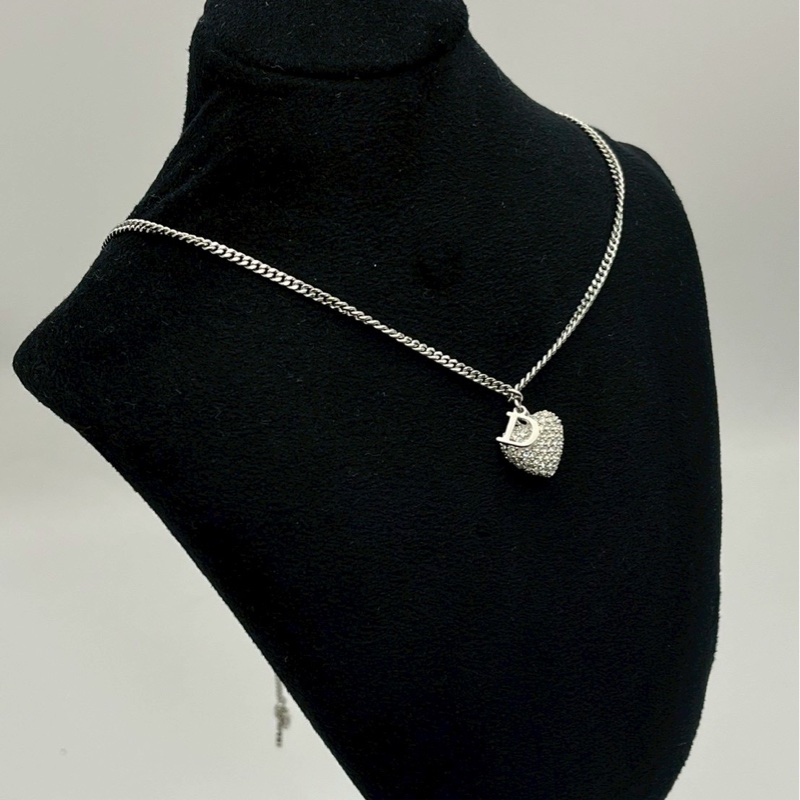 🏷️ Christian Dior 四葉草愛心項鏈-0