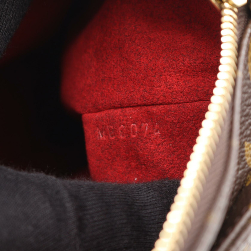 LOUIS VUITTON Multiple cite Shgoulder 手提包 M51162 Monogram 帆布 棕色 二手-4