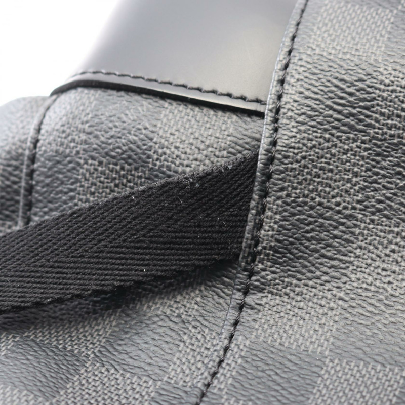 LOUIS VUITTON Christopher PM 背包 N41379 Damier graphite 黑色 二手-11