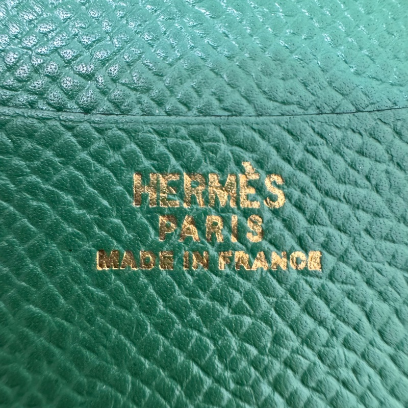 Hermes 綠色 卡夾-5