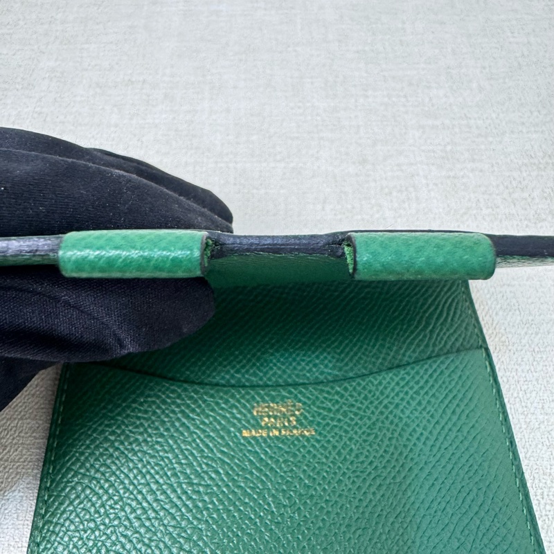 Hermes 綠色 卡夾-6