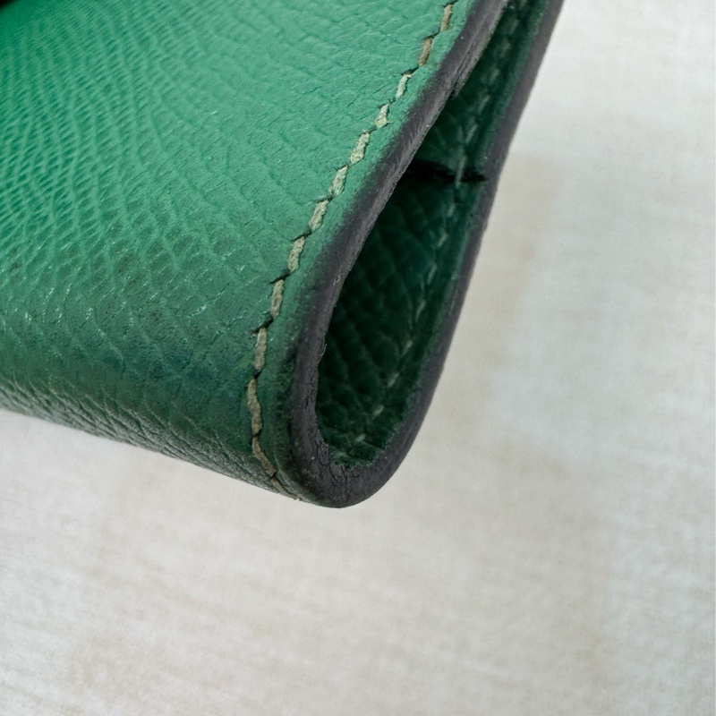 Hermes 綠色 卡夾-10