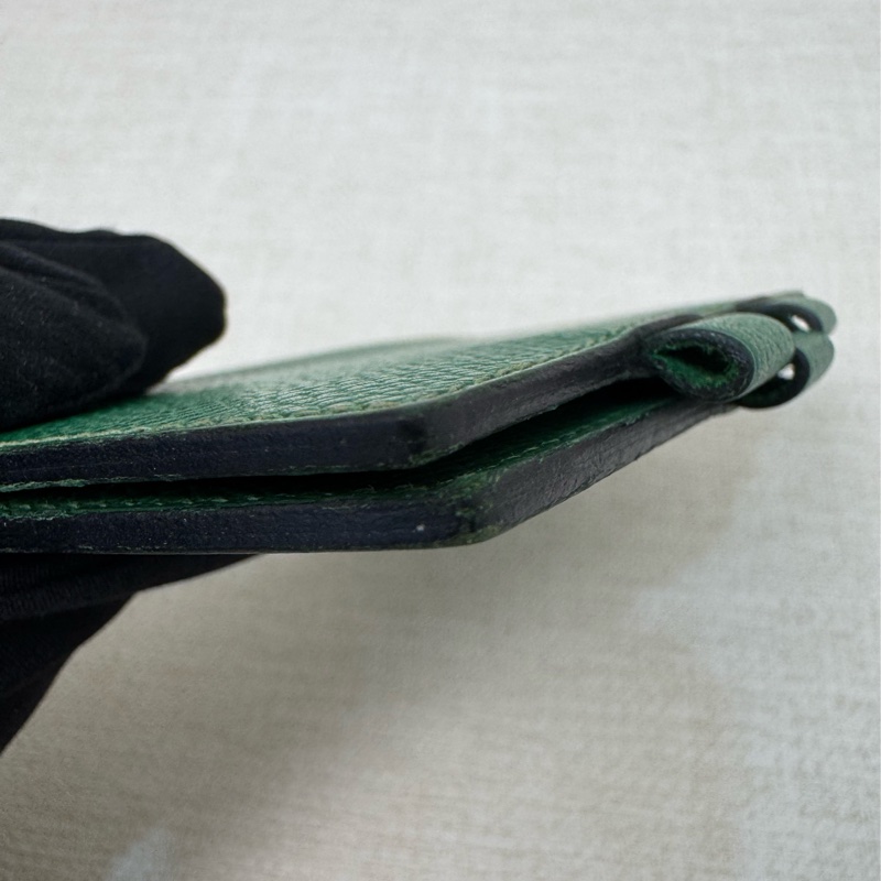 Hermes 綠色 卡夾-11