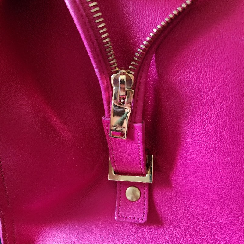 ysl-桃紅色手提托特包-29