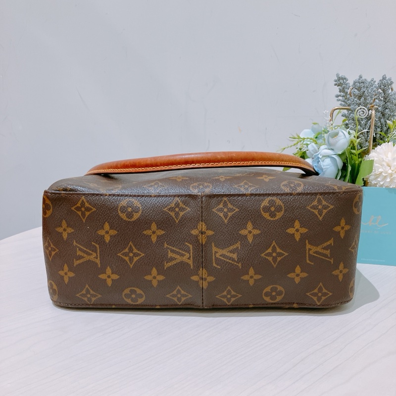 TK1783 Louis Vuitton 路易威登中古大腋下包Vintage Looping GM Shoulder Bag Monogram Canvas-4