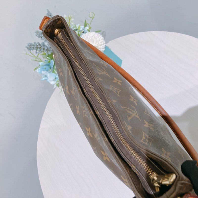 TK1783 Louis Vuitton 路易威登中古大腋下包Vintage Looping GM Shoulder Bag Monogram Canvas-9