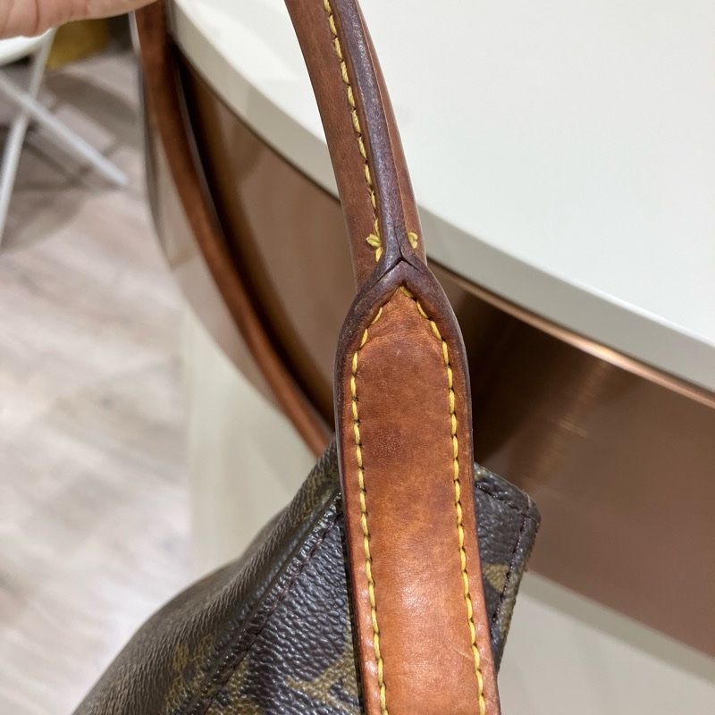 TK1783 Louis Vuitton 路易威登中古大腋下包Vintage Looping GM Shoulder Bag Monogram Canvas-78