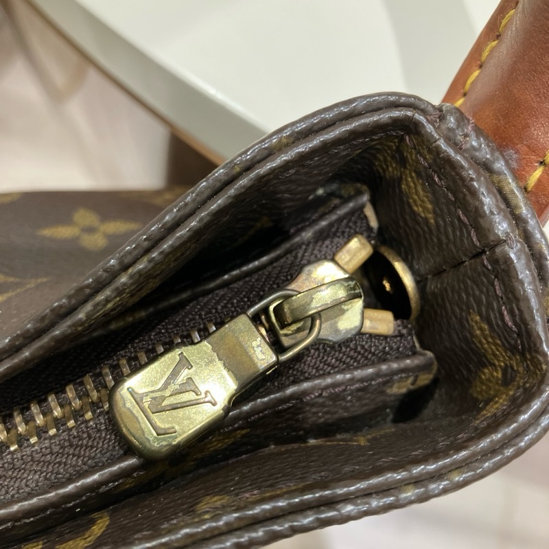 TK1783 Louis Vuitton 路易威登中古大腋下包Vintage Looping GM Shoulder Bag Monogram Canvas-86