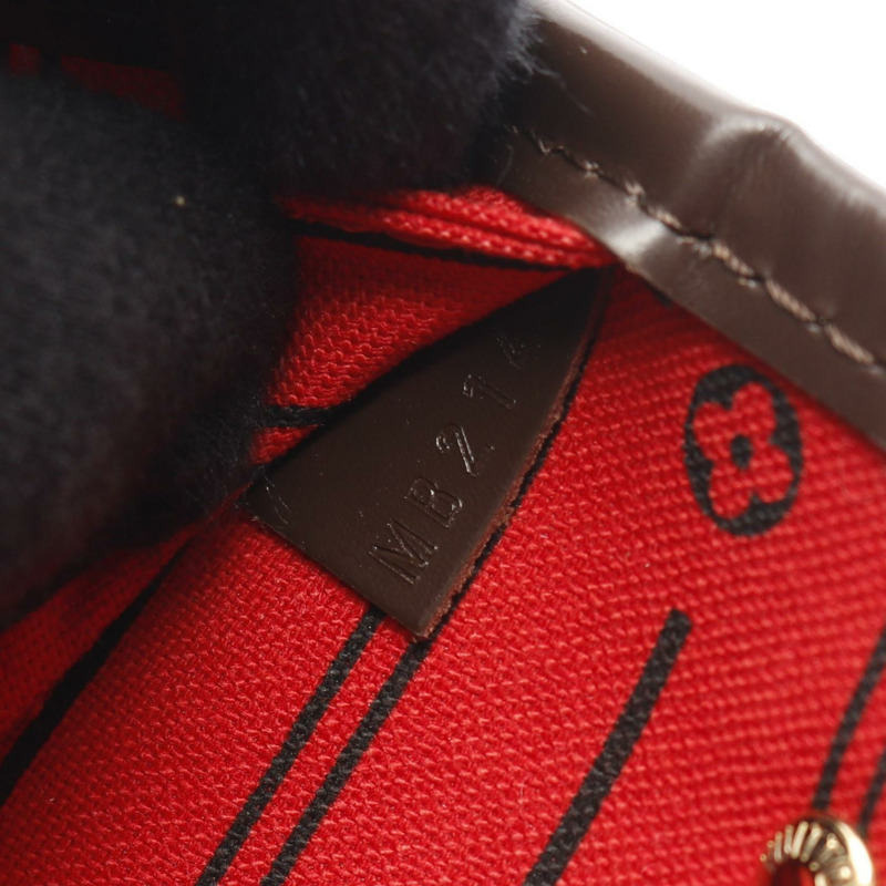 LOUIS VUITTON Neverful PM 單肩托特包 N51109 Damier 帆布 Ebene 二手 LV-4