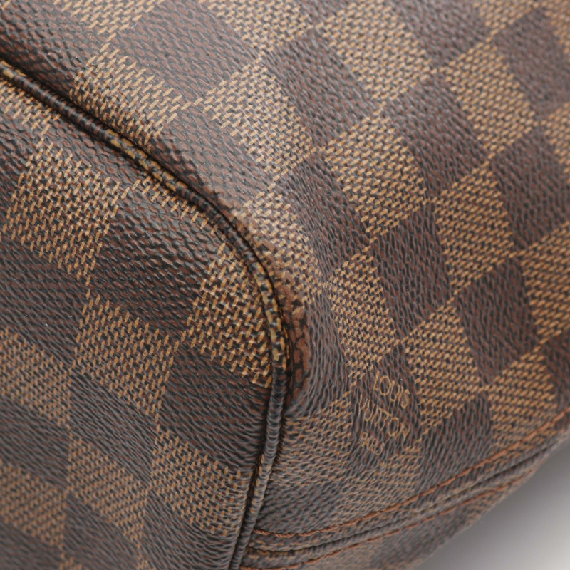 LOUIS VUITTON Neverful PM 單肩托特包 N51109 Damier 帆布 Ebene 二手 LV-5