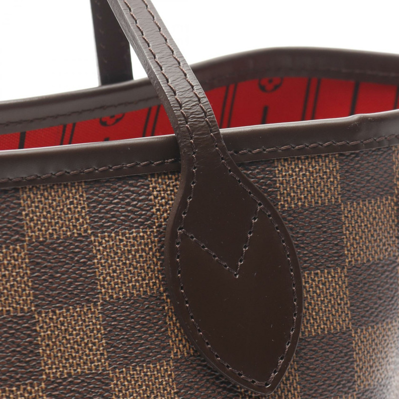 LOUIS VUITTON Neverful PM 單肩托特包 N51109 Damier 帆布 Ebene 二手 LV-7