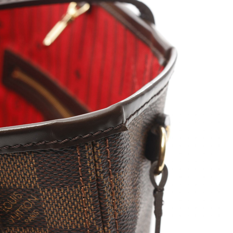 LOUIS VUITTON Neverful PM 單肩托特包 N51109 Damier 帆布 Ebene 二手 LV-8