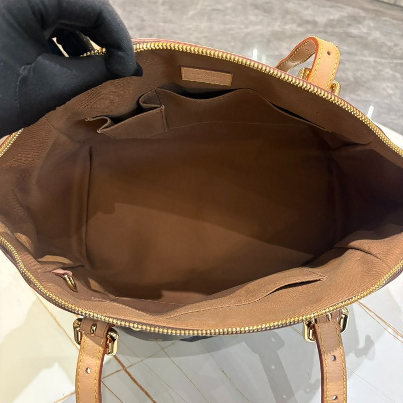 *SHIHNS名牌精品* LV Tivoli GM 手提包 Monogram 帆布皮革棕色-3