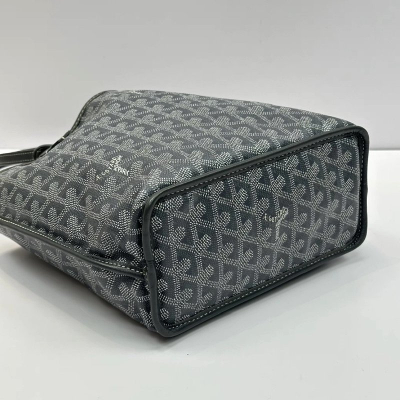 GOYARD Y字老花灰色mini托特包 21.5*20.5*10 全新閒置配件塵袋-4