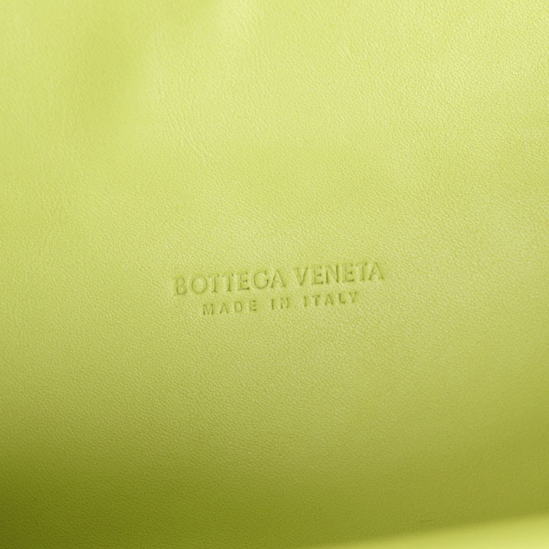 【日本直送】BOTTEGA VENETA 鏈條單肩包 皮革 金色 青檸綠 正品 133411V-19