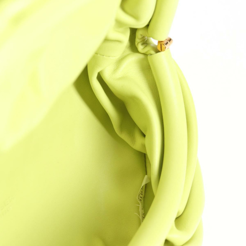 【日本直送】BOTTEGA VENETA 鏈條單肩包 皮革 金色 青檸綠 正品 133411V-20