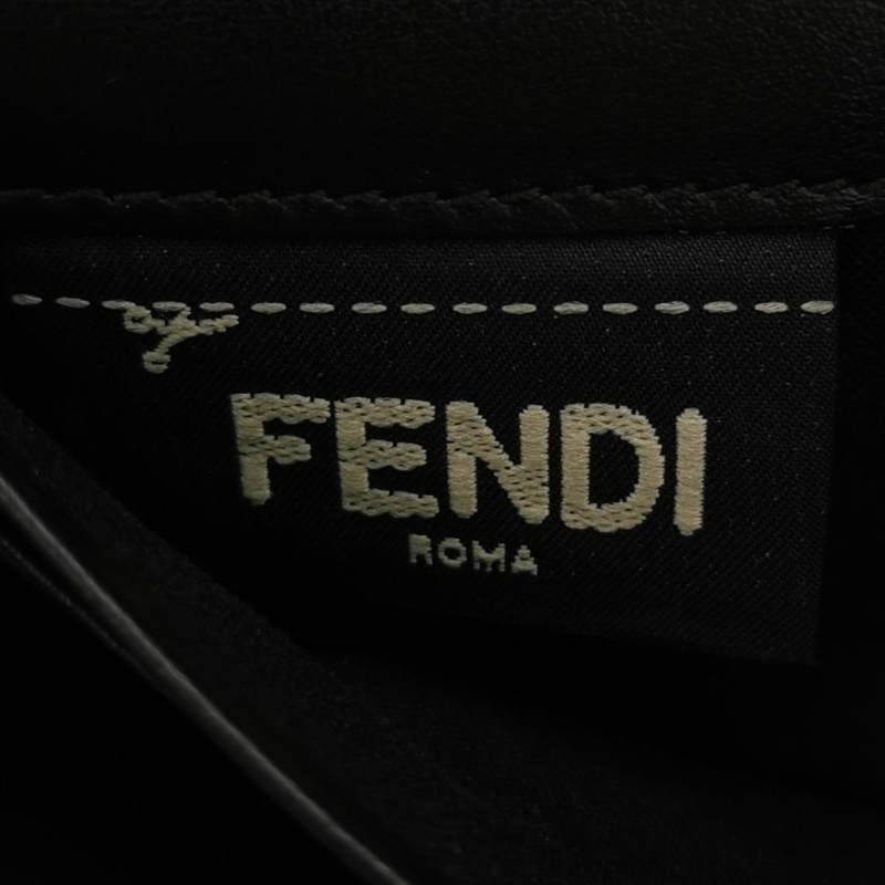 Fendi 牛皮 鉚釘 裝飾 字母 logo 斜背包 單肩包-7