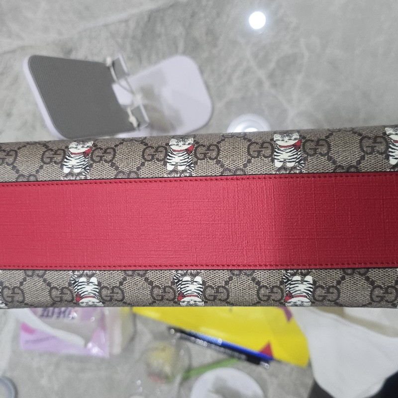 GUCCI 2025年 童包--貓咪滿版-8