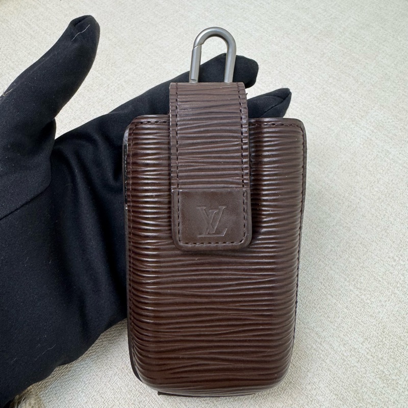 Louis Vuitton 咖啡色水波紋多功能鑰匙包-2