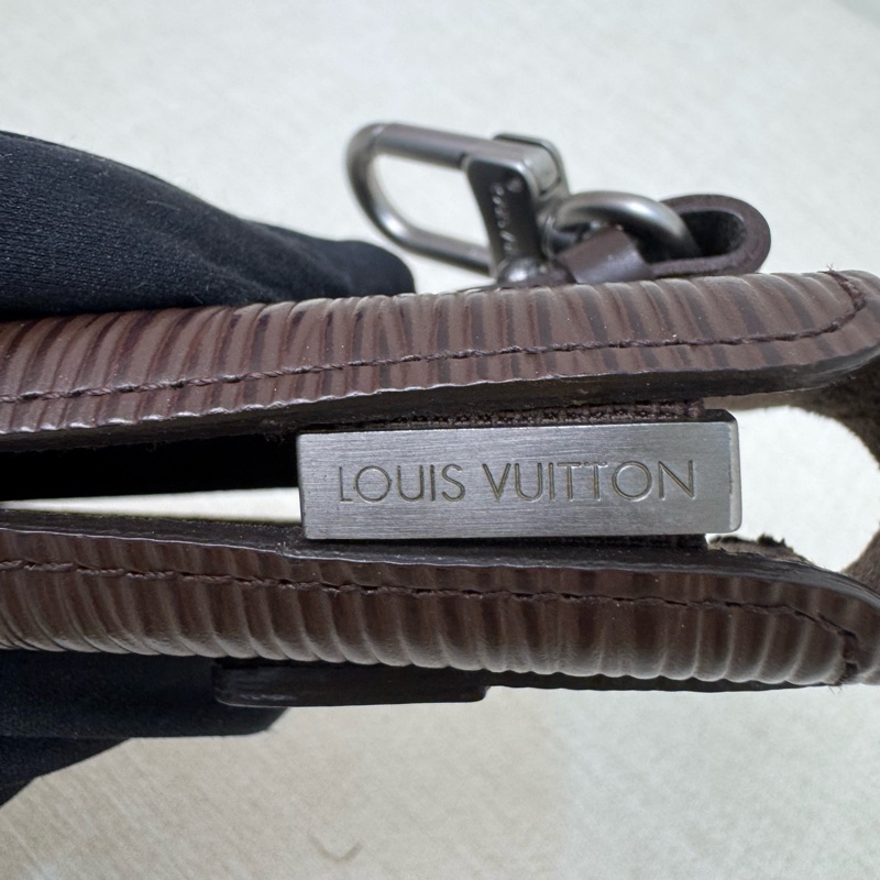 Louis Vuitton 咖啡色水波紋多功能鑰匙包-8
