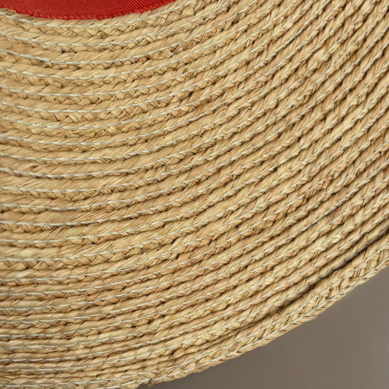 ::HERMES:: 愛馬仕 Eglantine Bloom女士帽子 絲巾草編帽 草帽 遮陽帽(59)-17