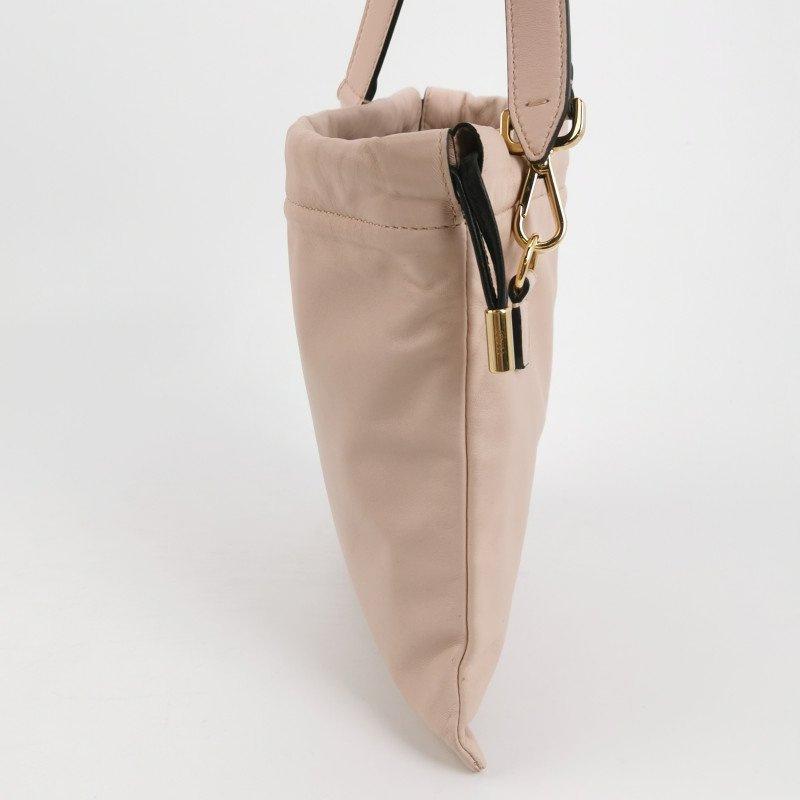 Fendi Pack 牛皮 純色 字母 Logo 斜背包 單肩包-3