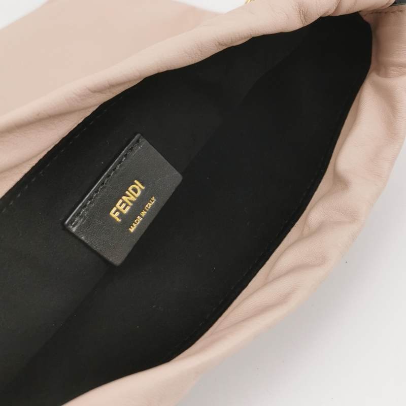 Fendi Pack 牛皮 純色 字母 Logo 斜背包 單肩包-6