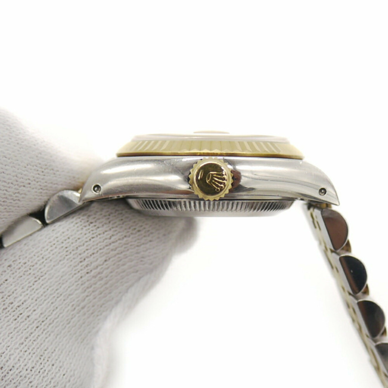 ROLEX 勞力士 Datejust 69173 C 自動金色錶盤女士手錶-4
