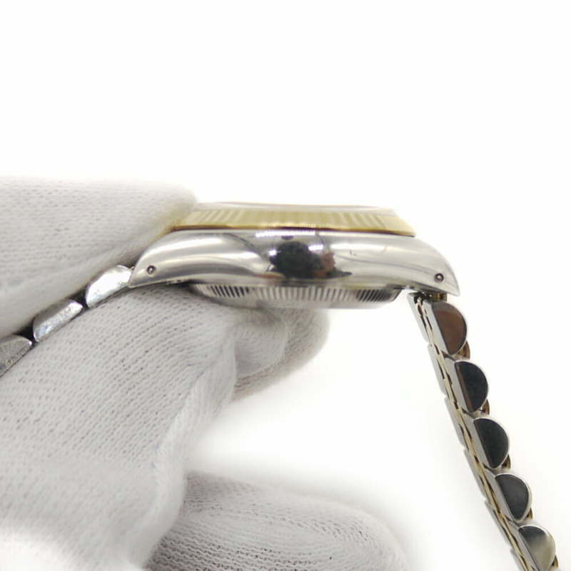 ROLEX 勞力士 Datejust 69173 C 自動金色錶盤女士手錶-5