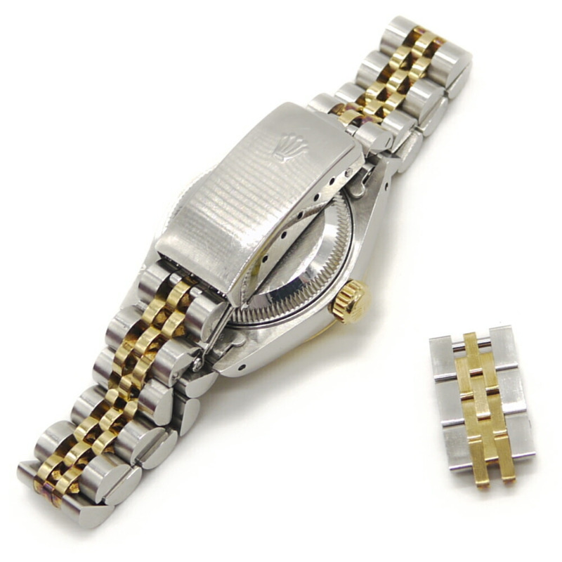 ROLEX 勞力士 Datejust 69173 C 自動金色錶盤女士手錶-9
