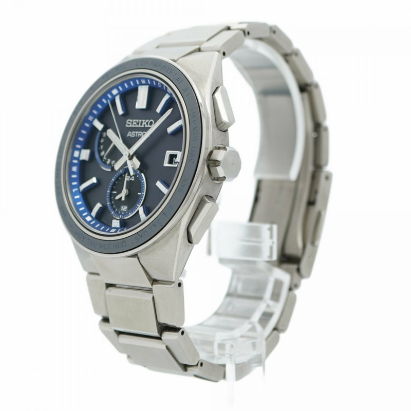 Seiko Astron 8B63-0BD0 黑色錶盤男士手錶-2