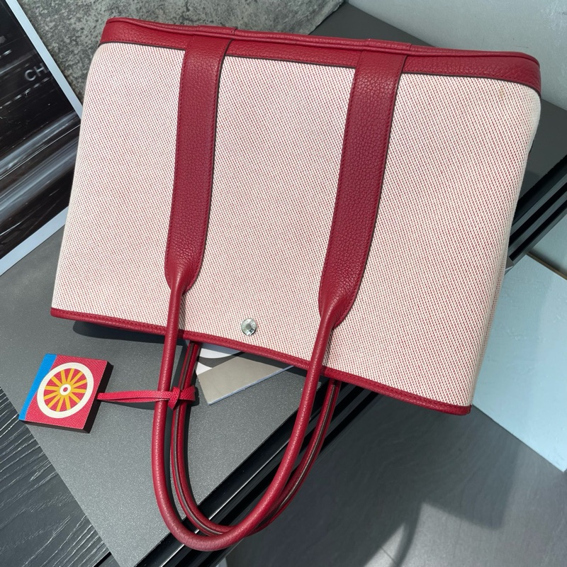 HERMES 愛馬仕 Garden Party 花園 36 尺寸約36*27cm D刻-3