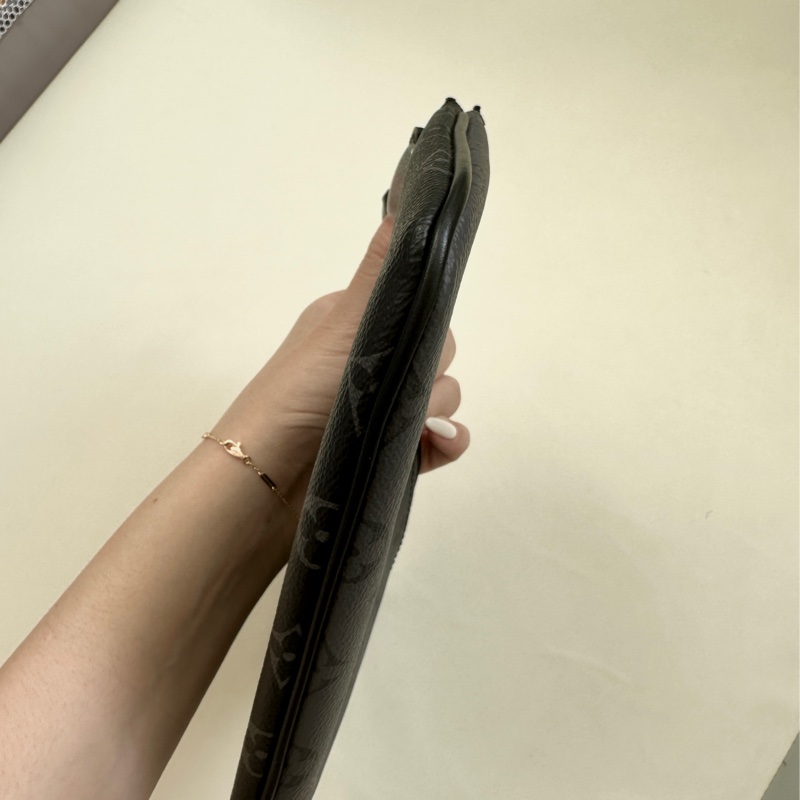 LV 雙色手拿肩背側背包-5