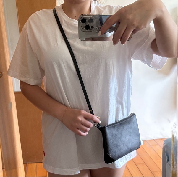 LV 雙色手拿肩背側背包-7