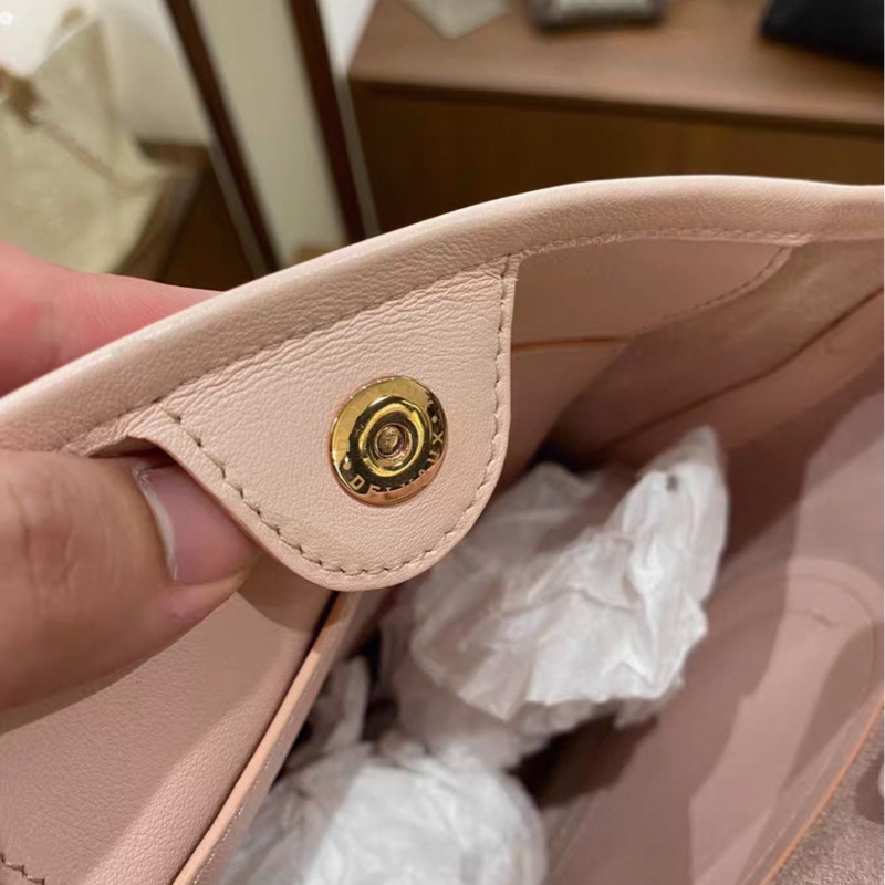 Delvaux 德爾沃 裸粉色 牛皮 Pin Toy mini 水桶包 約21*20*10 無鏡子-6