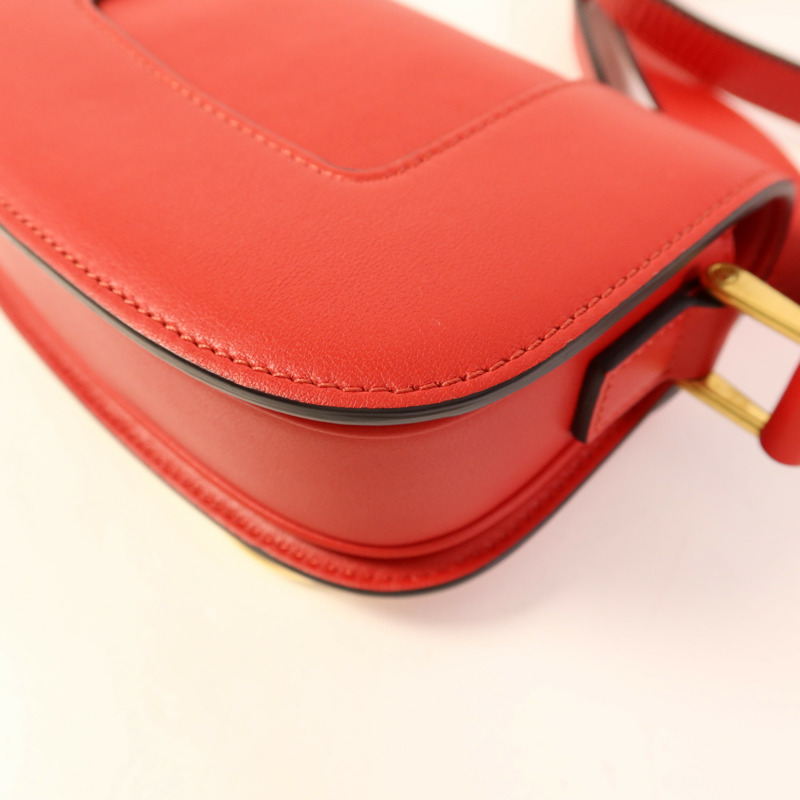 Valentino 皮革Supervee Shoulder Bag金扣肩背袋-10