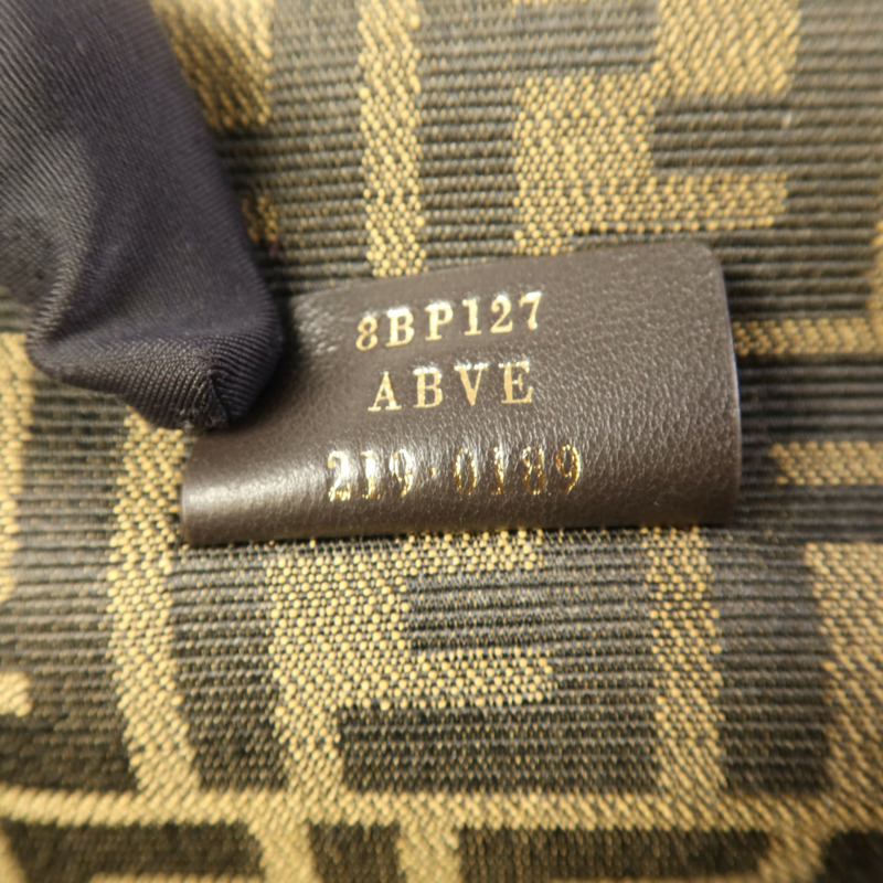 FENDI 牛皮皮革First Medium金扣肩背袋-7