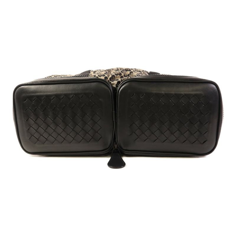 BOTTEGA VENETA 皮革/尼龍Tote Bag手挽袋-4