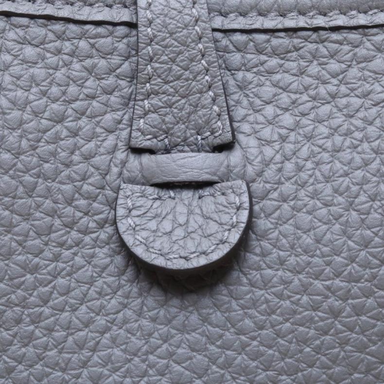 HERMES(愛馬仕) Evelyne Mini 16 0L積雨雲灰 TC皮 B刻 金扣-4