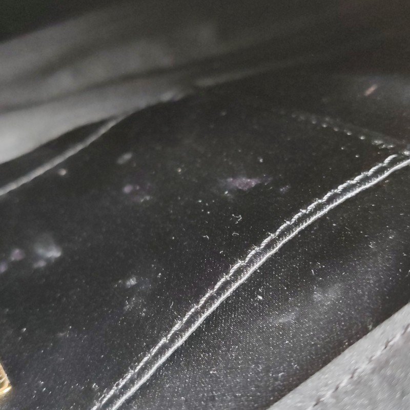 Fendi 牛皮 帆布 雙F 老花 鉚釘 裝飾 拉鍊 單肩包-8