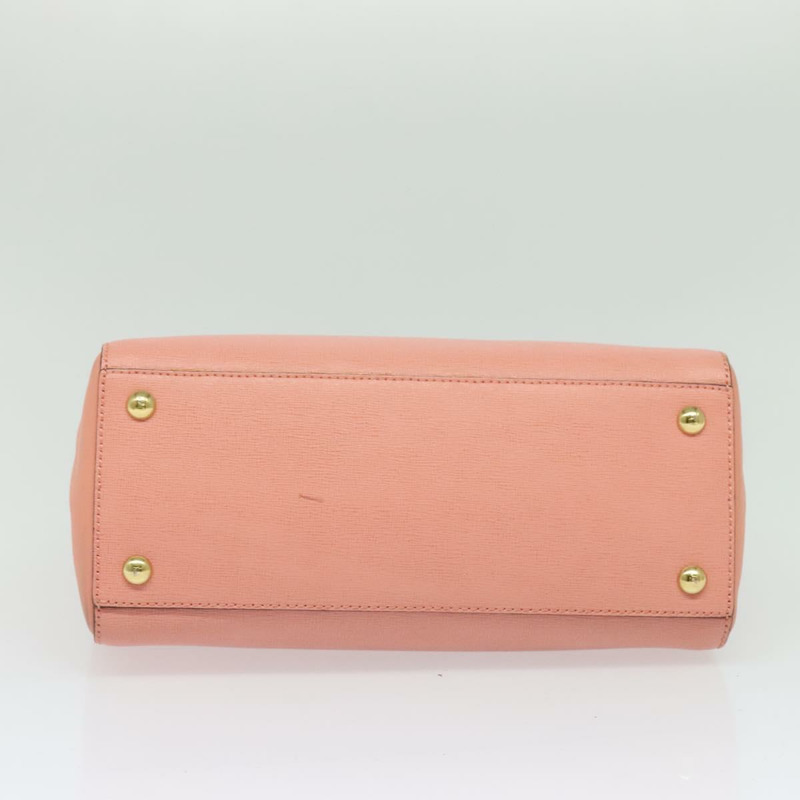 【日本直送】FENDI Petite To Jules 手提包 皮革 2 款 粉紅色 正品 135611-4