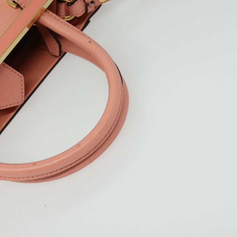 【日本直送】FENDI Petite To Jules 手提包 皮革 2 款 粉紅色 正品 135611-6