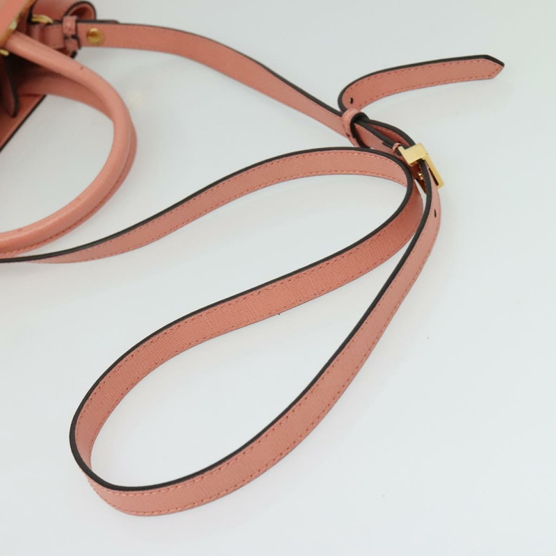 【日本直送】FENDI Petite To Jules 手提包 皮革 2 款 粉紅色 正品 135611-7