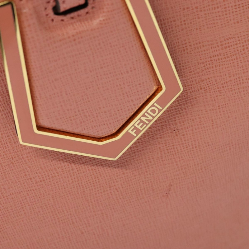 【日本直送】FENDI Petite To Jules 手提包 皮革 2 款 粉紅色 正品 135611-18