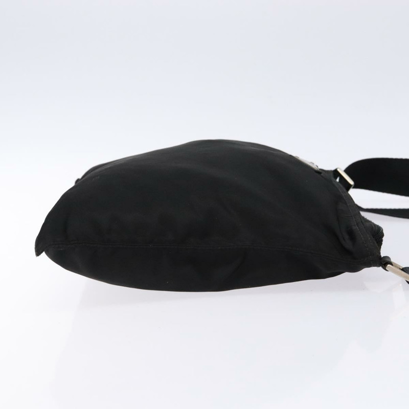 【日本直送】PRADA 單肩包 尼龍 黑色 銀色 正品 ar13740-2