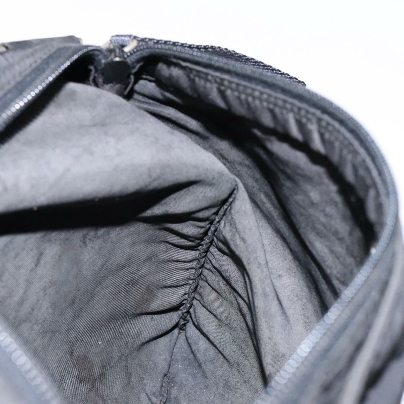 【日本直送】PRADA 單肩包 尼龍 黑色 銀色 正品 ar13740-18