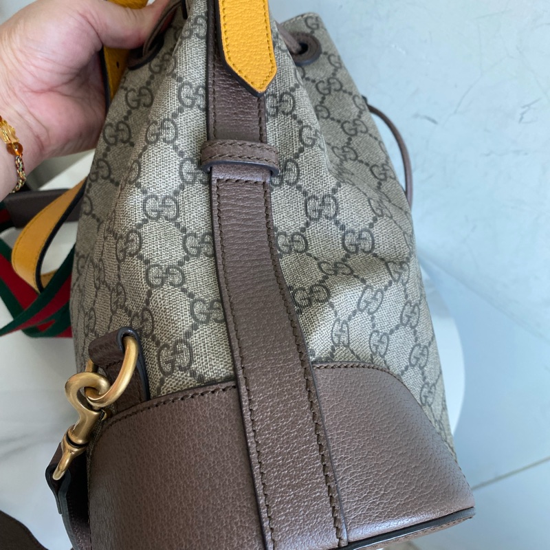 Gucci 老花虎頭水桶包三合一-12
